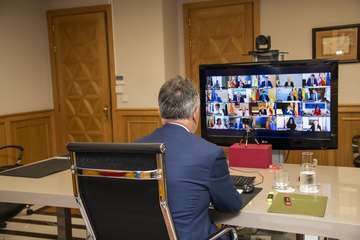 Torres pide que se sigan las recomendaciones por la memoria de los muertos (Foto TA)